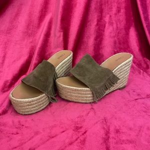 Chloé | Vintage Suede Fringe Wedges